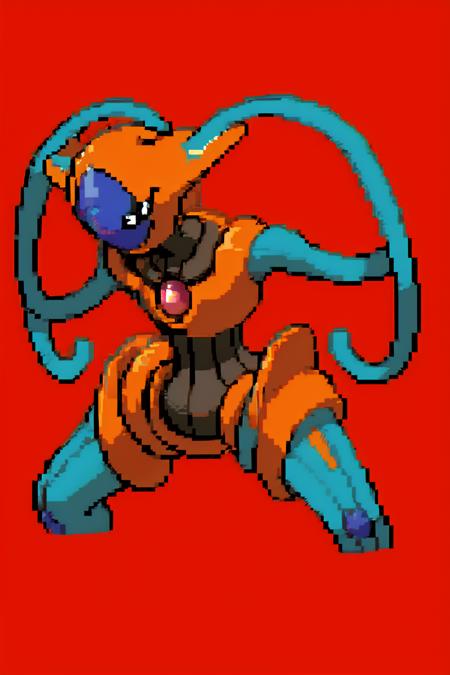 3207545-265764699-_lora_Deoxys_,  Deoxys, pokemon, red and blue skin, charging an energy orb (best quality, masterpiece), anime, flat color, _lora.png
